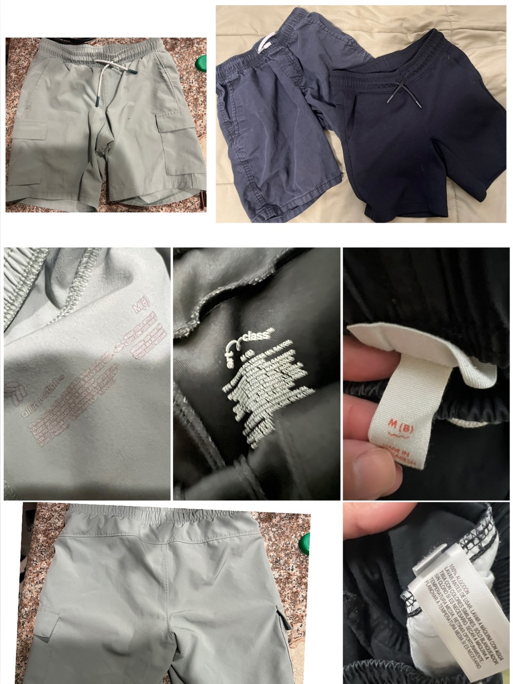 Boys Target shorts bundle - art class, cat & jack, all in motion boys size 8 M